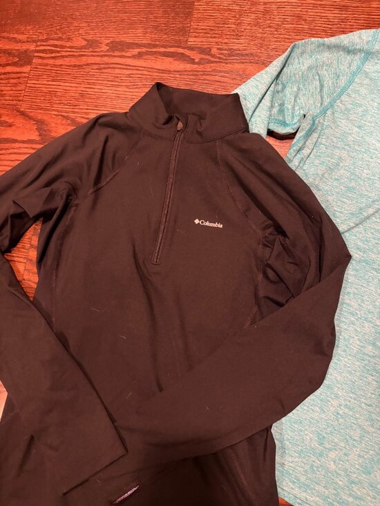 Nike Tops - Nike Columbia Women's Quarter Zip Pullover Bundle Size S Dri-FIT Omni-Heat